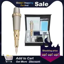 Профессиональный микроблейдинг Перманентный макияж комплект с бровями тату машина ручка пигменты татуировки чернильные картриджи вечный макияж