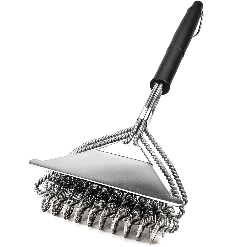 

Grill Brush and Scraper, Best BBQ Cleaner, Perfect Tools for All Grill Types, Including Weber, Ideal Barbecue Accessories