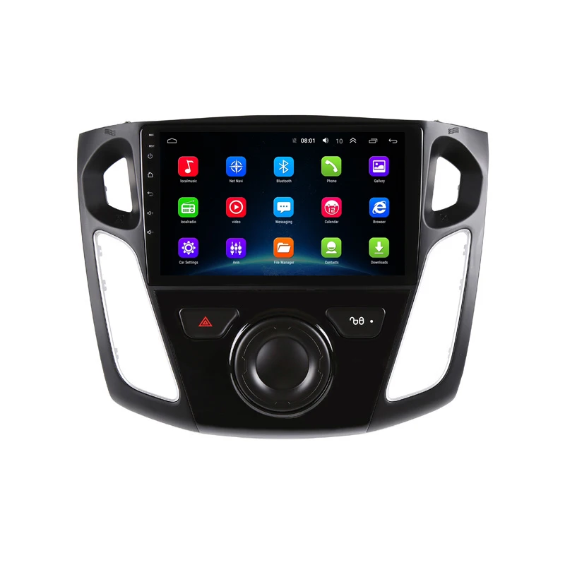 Sale 9" Android 9.1 Car DVD Multimedia Player GPS For Ford Focus 2012 2013 2014 2015 audio car radio stereo navigator wifi 18