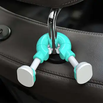 

New Universal Car Vehicle Headrest Hanger Holder Hook Bag Purse Cloth Grocery Hook Auto Car Decor
