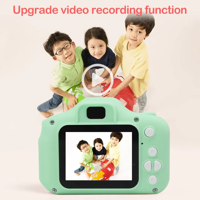 Children camera 1080P HD digital camera 2 inch cute cartoon Camera toys children birthday gift 800w Camera child Educational toy 3
