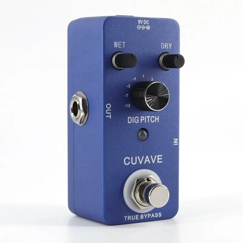 CUVAVE DIG PITCH гитарный эффект педали True bypass Effects Stompbox для электрогитары с 9 типами+-Oct pitch range