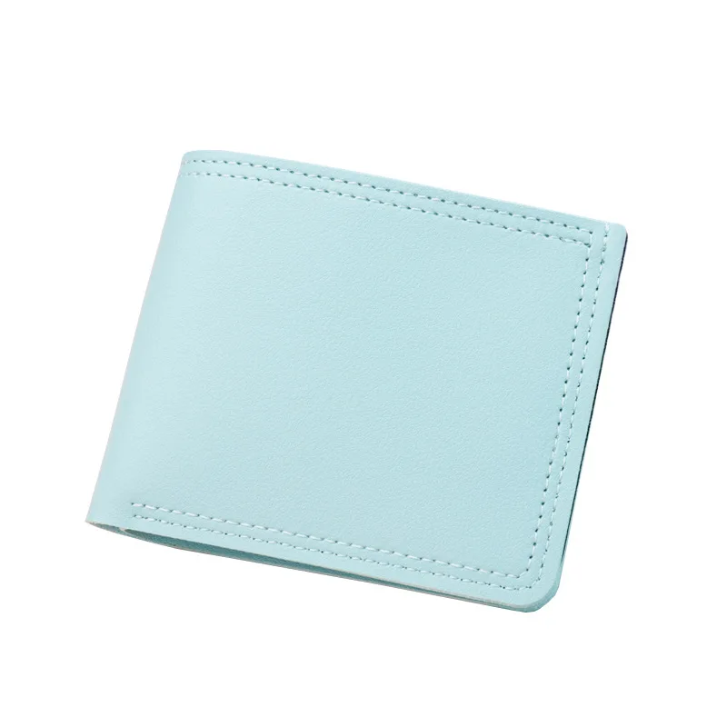 2021 Women Wallets Card Holder Small Fashion Brand Leather Purse Ladies Bag Women Money Bag Clip Ultra Thin Wallet