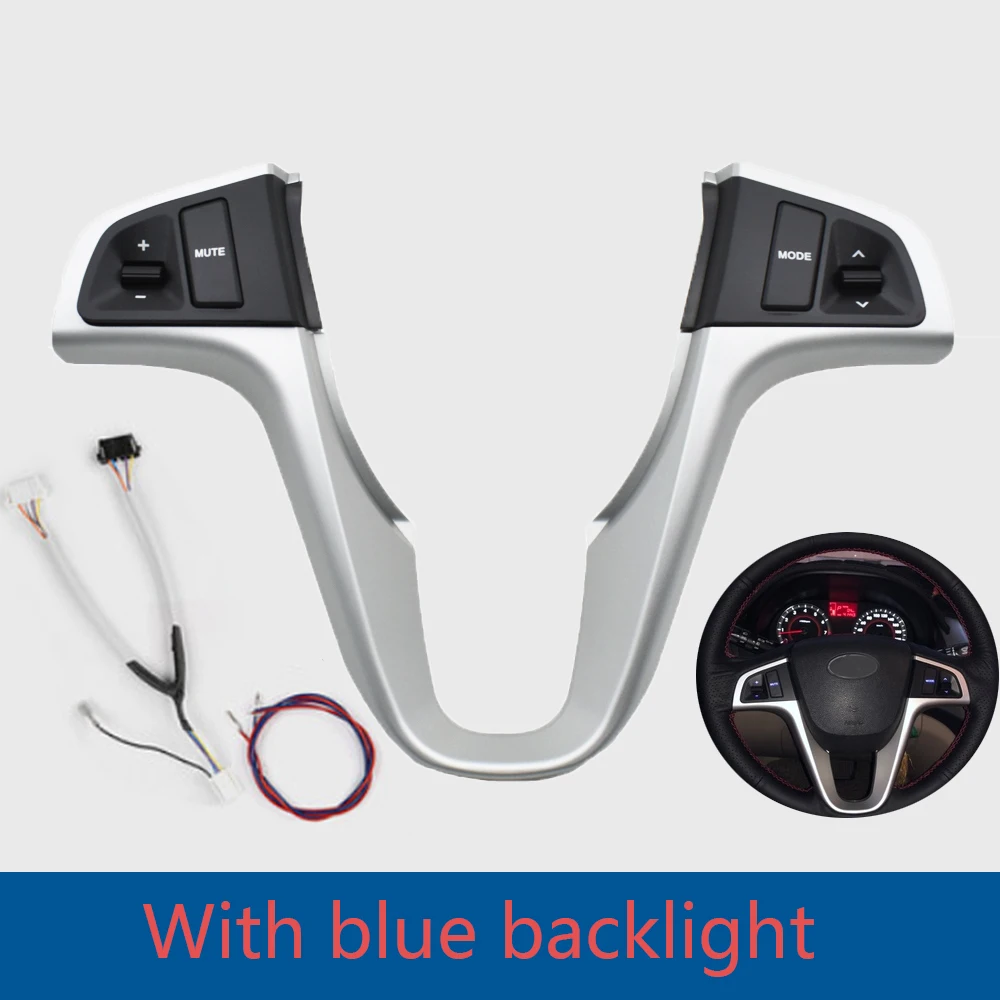 For Hyundai VERNA SOLARIS Multi-function Steering Wheel Buttons Audio Volume Mus