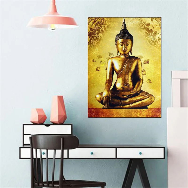 

Buddha Modern Canvas Pictures Wall Art Decor Painting Posters Unframed Home New