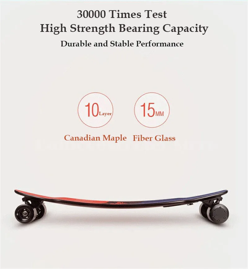 Longboard Electric Skateboard 4 Wheel Electric Scooter Cruise Control Double Driver 350W480W 36V Adult Electric Scooter    (3)