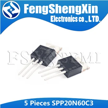

5pcs/lot SPP20N60C3 20N60C3 TO-220 Power Transistor MOS
