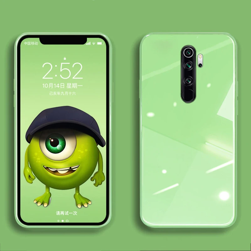Для Xiaomi Redmi Note 8 Pro Чехол жидкостный Мягкий силиконовый чехол-рамка чехол из