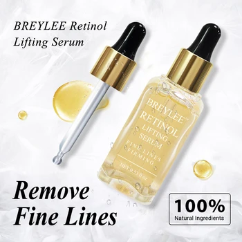 

Gold Natural Anti-wrinkle Facial Skin Care Aging Essence Liquid Moisturizing Skin Hyaluronic Acid Serum for Facial care BREYLEE
