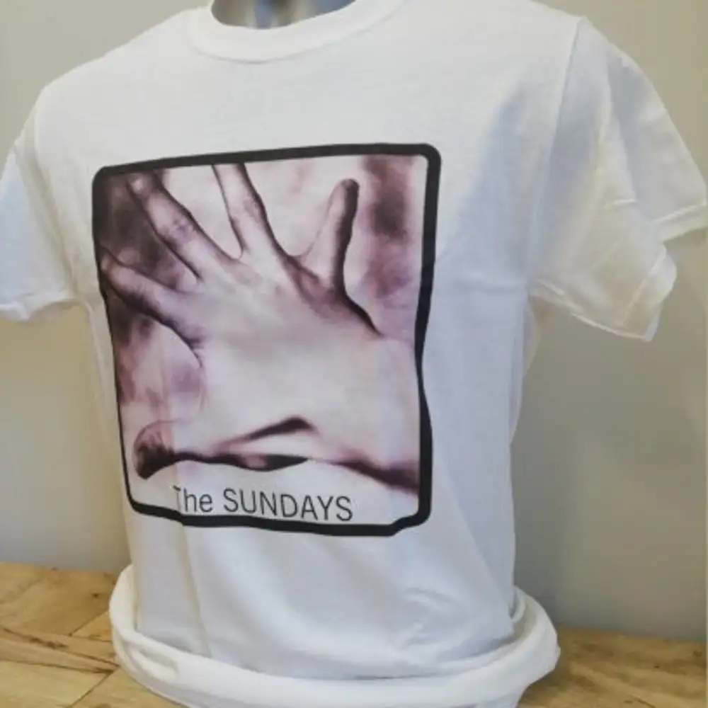 The Sunday s M usic футболка белого цвета Размеры L XL 2XL 029R Новинка | Мужская одежда
