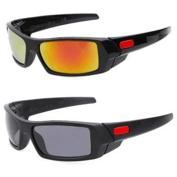 

Square Classic Sports Mirror Sunglasses Men Goggles Outdoor Fishing Driving Driver Oversized O Sun Glasses UV400