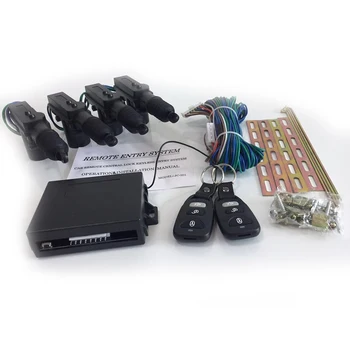

Universal Car Door Lock Keyless Entry System Remote Central Control Locking Kit with Trunk Release Button High Quality