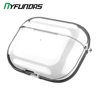 

Soft Silicone Case For Airpods Pro Protector Cover Clear Transparent Cover Shockproof For AirPod Pro Air pods 3 Bag Accessories