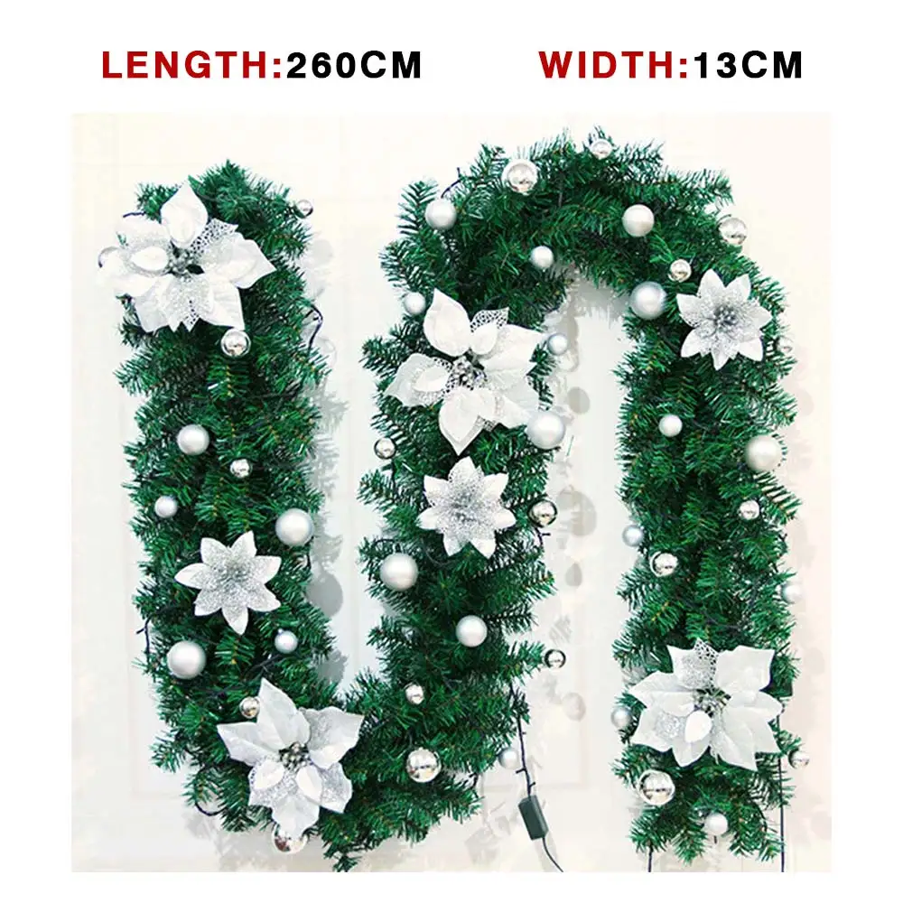 Fabric Christmas Rattan Decoration Room Hanging Home DIY Artificial Rattan Beautiful Garlands Party Garden Wedding The Mall