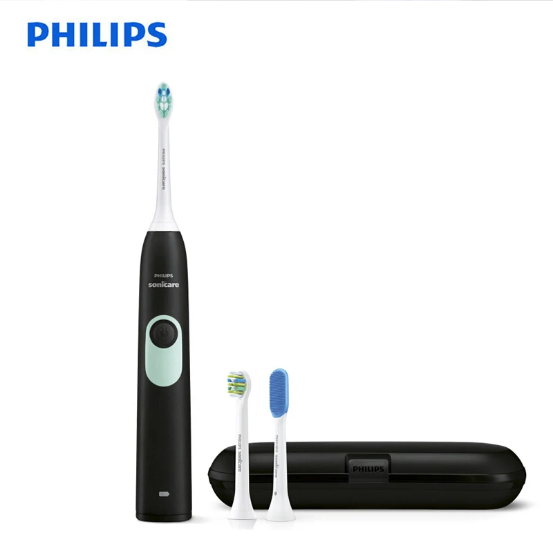 

PHILIPS HX6223/61 Electric Cool Black Toothbrush with 5.5mm Brush Vibration Amplitude and Flow Cleaning Ability for The Family