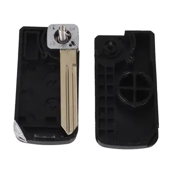 Chiave telecomando per Subaru - KEYYOU modificato pieghevole Flip Remote car Key Shell 2 pulsanti Keyless Entry Case per Subaru