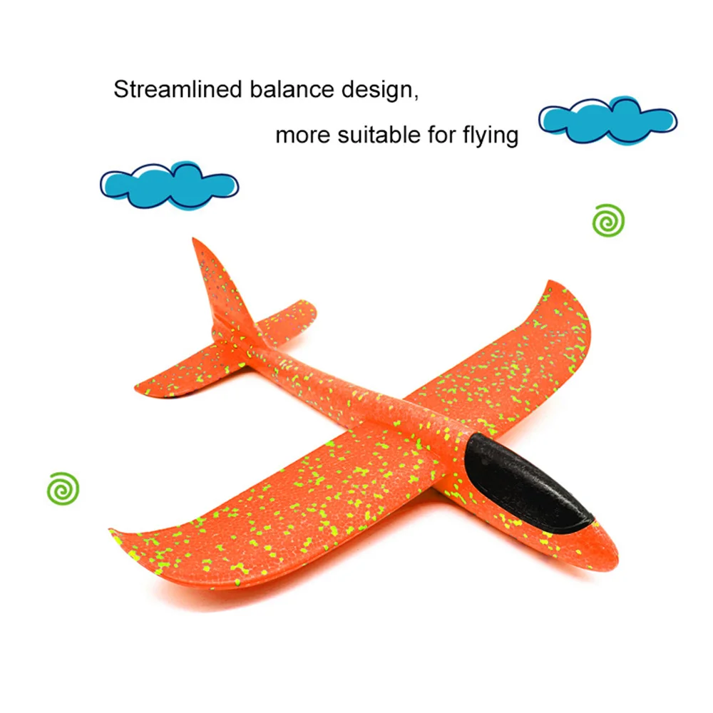 orange airplane toy