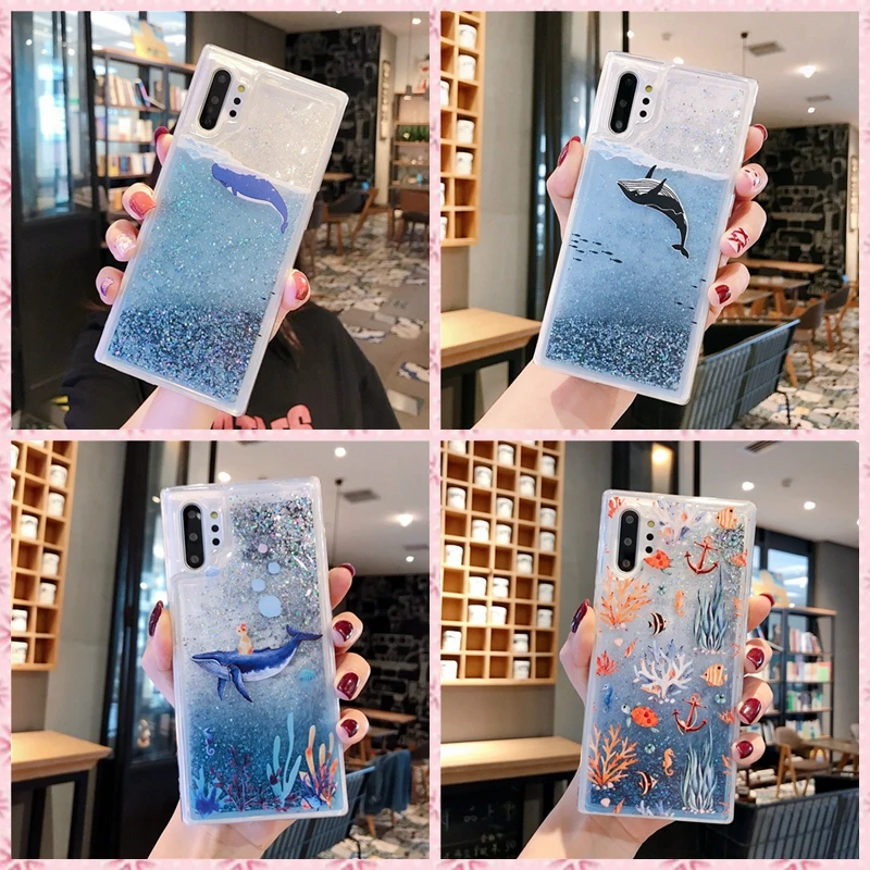 

Quicksand shatter-resistant mobile phone case For Hononr 10 9 Llte 7X 8X 7A 8A 20 7C Mate 20 Lite Pro Luxury mobile phone cover