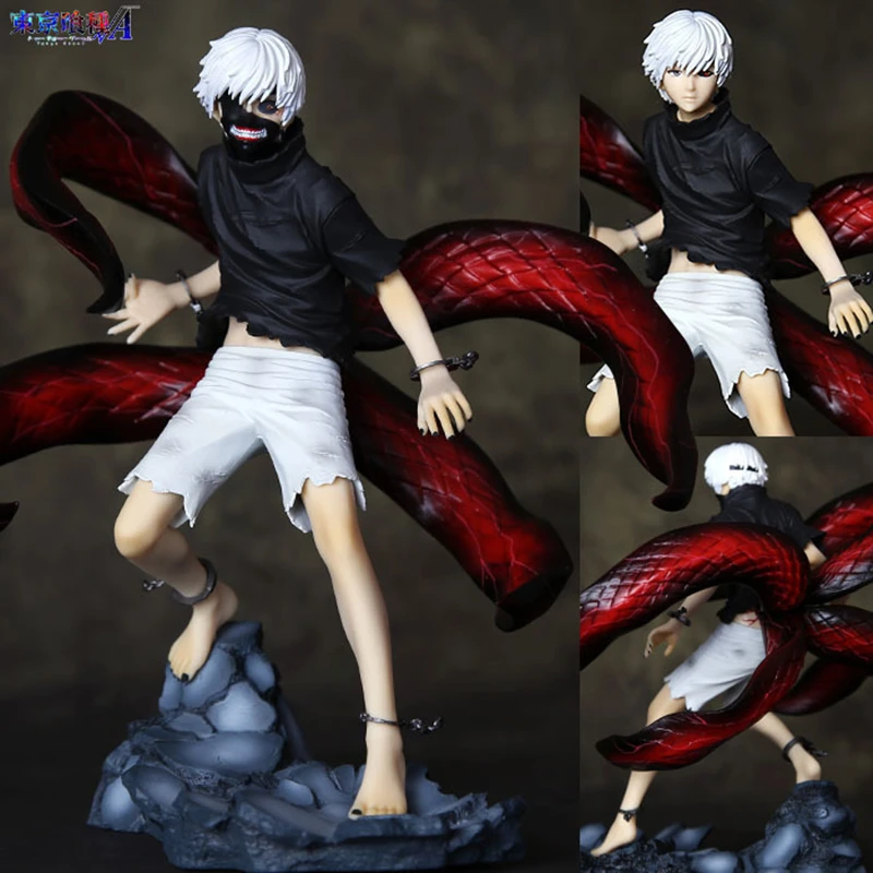 

NEW Tokyo Ghoul Figure Kaneki Ken Touka Kirishima PVC Action Figure Kaneki Ken Awakening Figurine Generation of Dark Jin Muyan