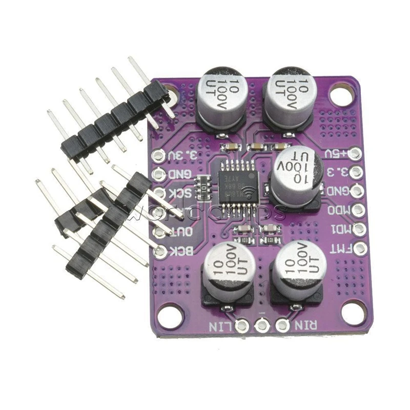 24Bit усилитель Pcm1808 аудио стерео АЦП одноконечный аналоговый плеер декодер доска