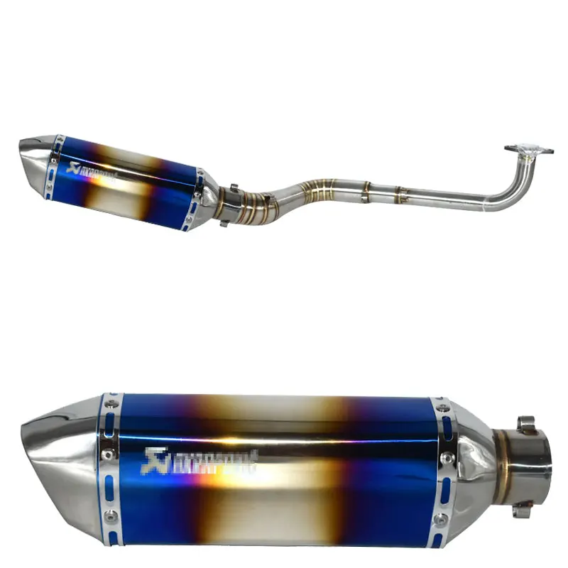 

Muffler Full System Exhaust with exhaust with db killer For YAMAHA NMAX 155 NMAX155 NMAX 125 NMAX125 2015-2017