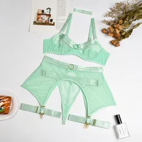 4-piece mint green