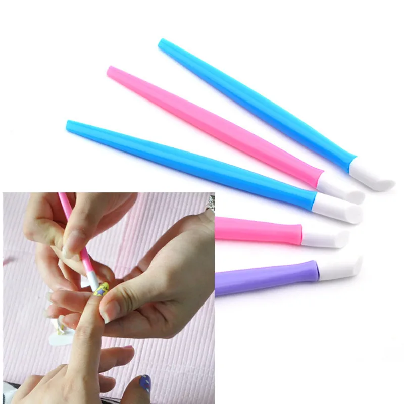 

Hot 1/5/10Pcs Beauty Girl Nail Art Orange Wood Stick Cuticle Pusher Remover Pedicure Manicure Tool