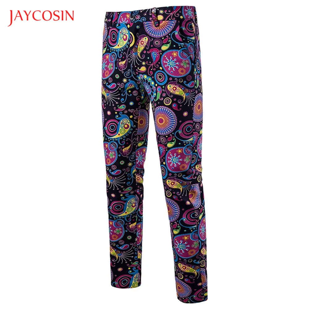 Зимние мужские брюки Joycosin 2019 Новые повседневные модные для ночного клуба прямые