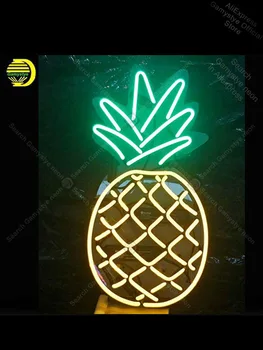 

Star neon Lamps Pineapple Open Metal Frame Neon Sign Handicraft Store Glass Advertisement Sign Lighting Neon Signs For Home
