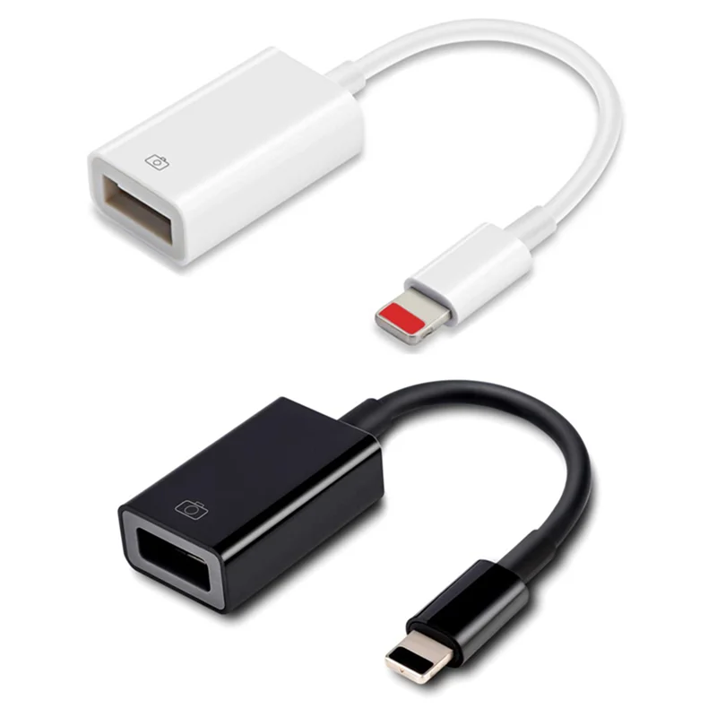 PAIAIP Adaptador De Iluminaci n A C mara USB Cable OTG Para IPhone 