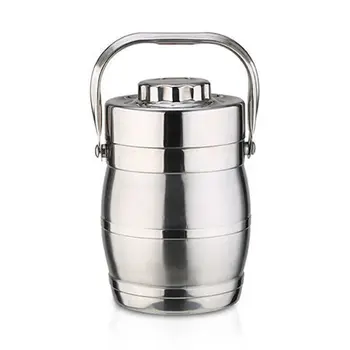 

Stainless Steel Insulated Lunch Box Vacuum Extra Long Carrying Pot Portable Multi-layer Student Bento Bucket Lunch Box Food