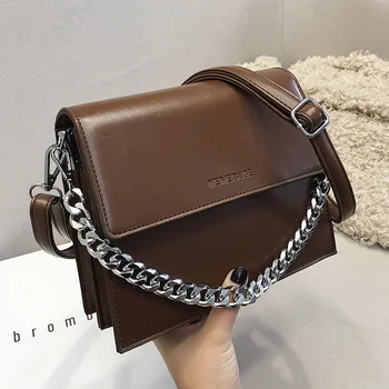 

Mini Bag Women's New Chain Shoulder Square Sling Bag Messenger Bag