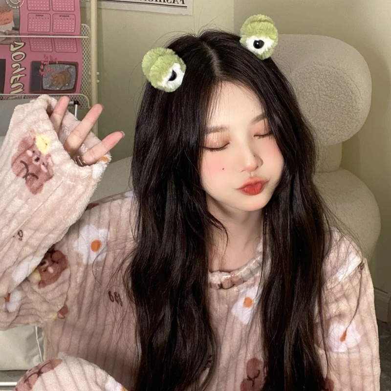 New Fashion Side Clip Three-dimensional Cat Ear Hairgrips For Plush Hairpin Japanese Cute Bangs Clip Headdress Hair Accessories