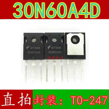 10 шт. 30N60A4D HGTG30N60A4D TO-247