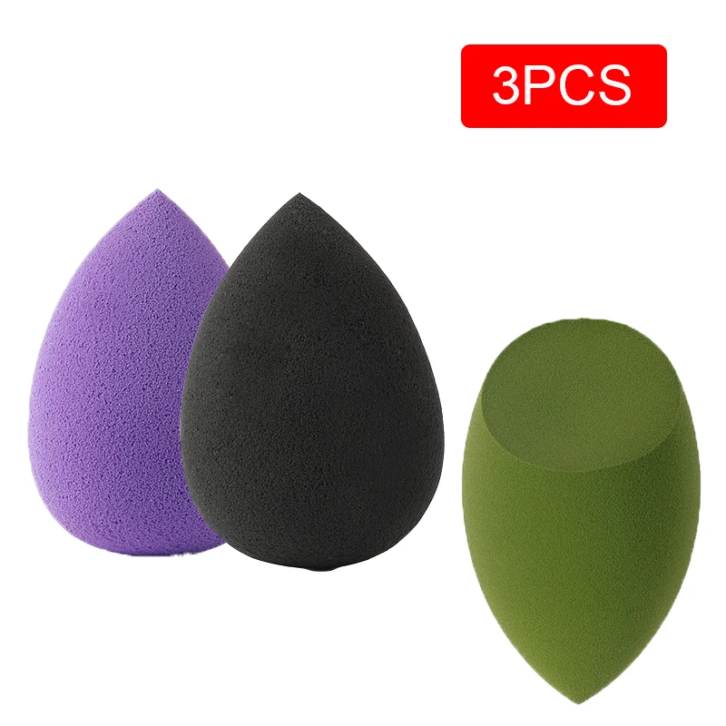 BT-3GELS-04 ROSALIND, 3 шт., Кисть для макияжа, спонж, пудра, основа, высокое качество, форма капли воды, спонж, средства для лица, аксессуары, косметика - Цвет: BT-3GELS-04