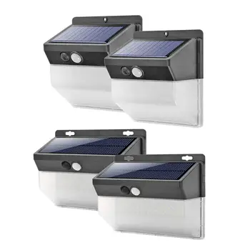 

2Pcs Outdoor Hot Sale Solar Light 118/206LED Solar Motion Sensor Wall Light Waterproof Long Service Life for Courtyard Lamp