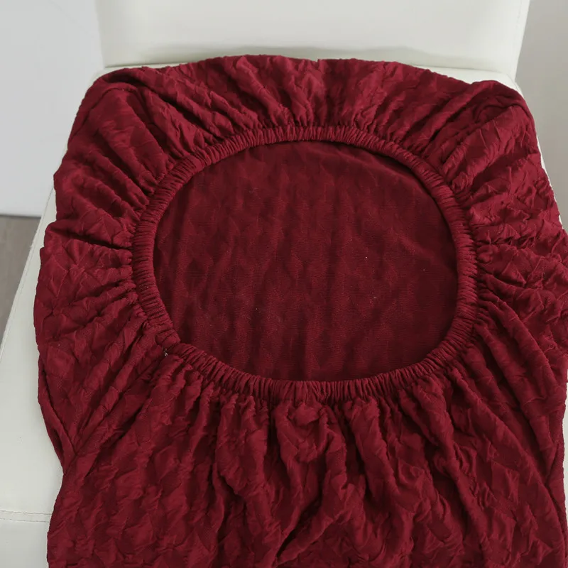 Christmas Decor Dining Room Chair Cover Washable Removable Stretch Seat Cover Chair Covers Universal Size Seat Slipcovers