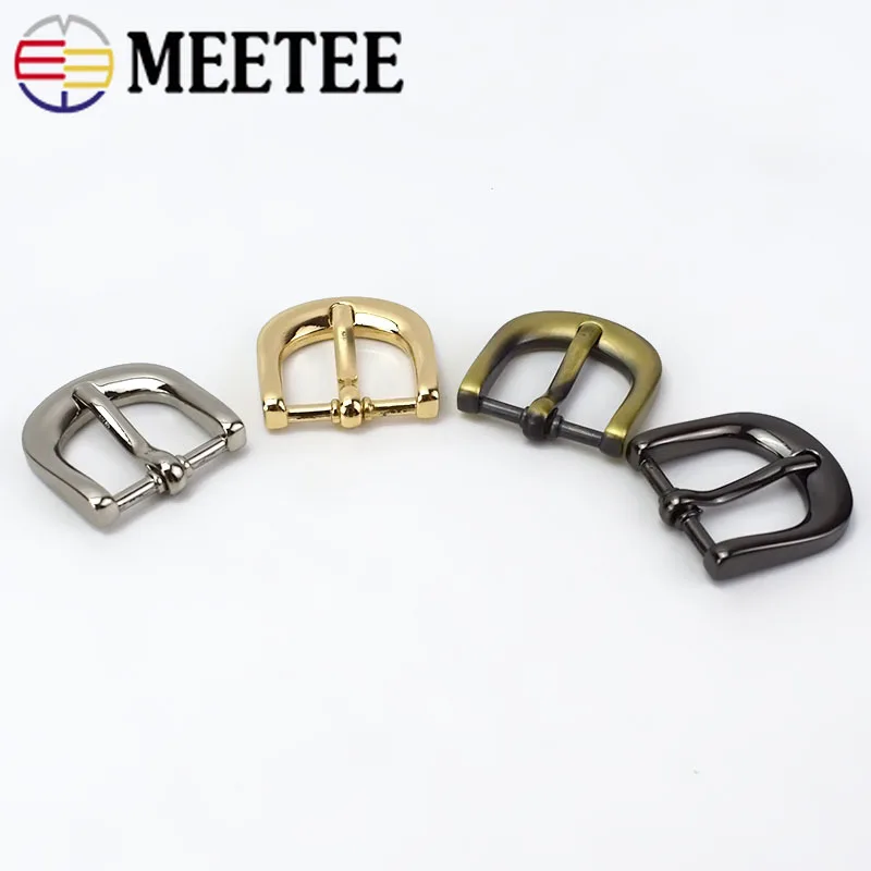4/8 шт. Meetee металлические пряжки для сумочки ремень с пряжкой 11 мм 15 20 пряжка ремня