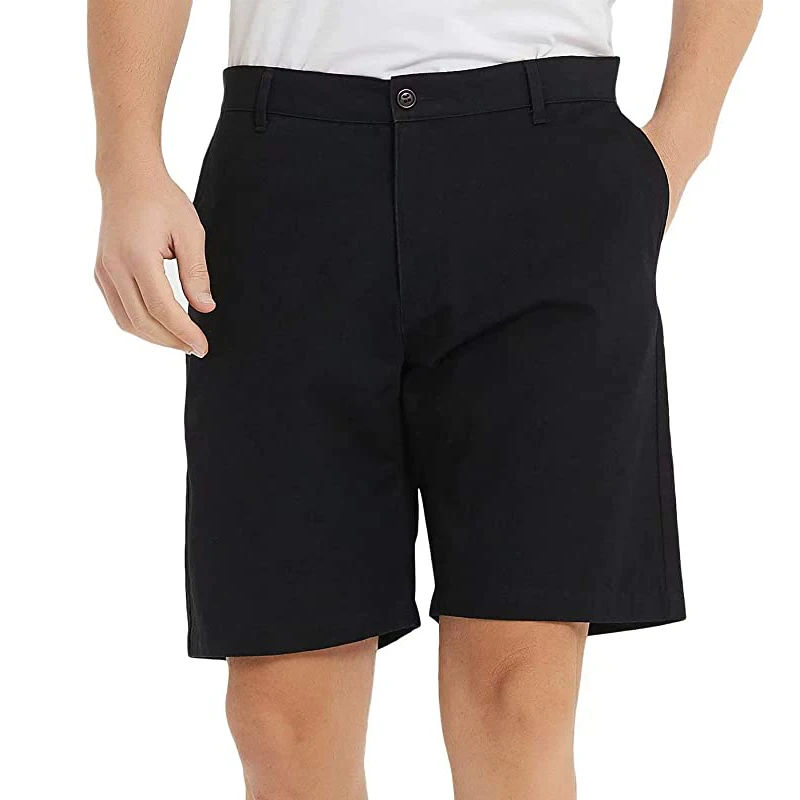 100% Cotton Mens Shorts Casual Classic Fashion Fit Comfy Chino Golf Short US Size