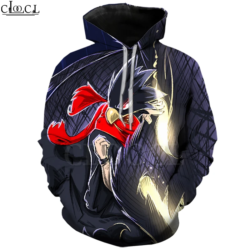 Аниме Boku No Hero academic Tokoyami Футболка Мужская Женская толстовка с 3D принтом Толстовка