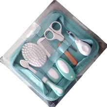 6 шт. Детские кусачки для ногтей, ножницы для ухода за здоровьем, Аксессуары для младенцев, кисти, маникюрные наборы, инструменты, гребень для волос, уход за волосами, портативные