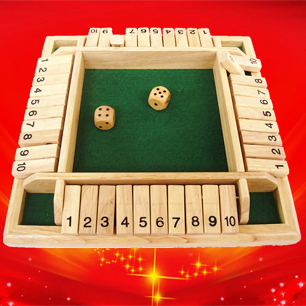 1 набор, настольная игра, Большая деревянная настольная игра, деревянная игрушка, вечерние, пропеллер, умная игра для обучения цифрам, управление риском
