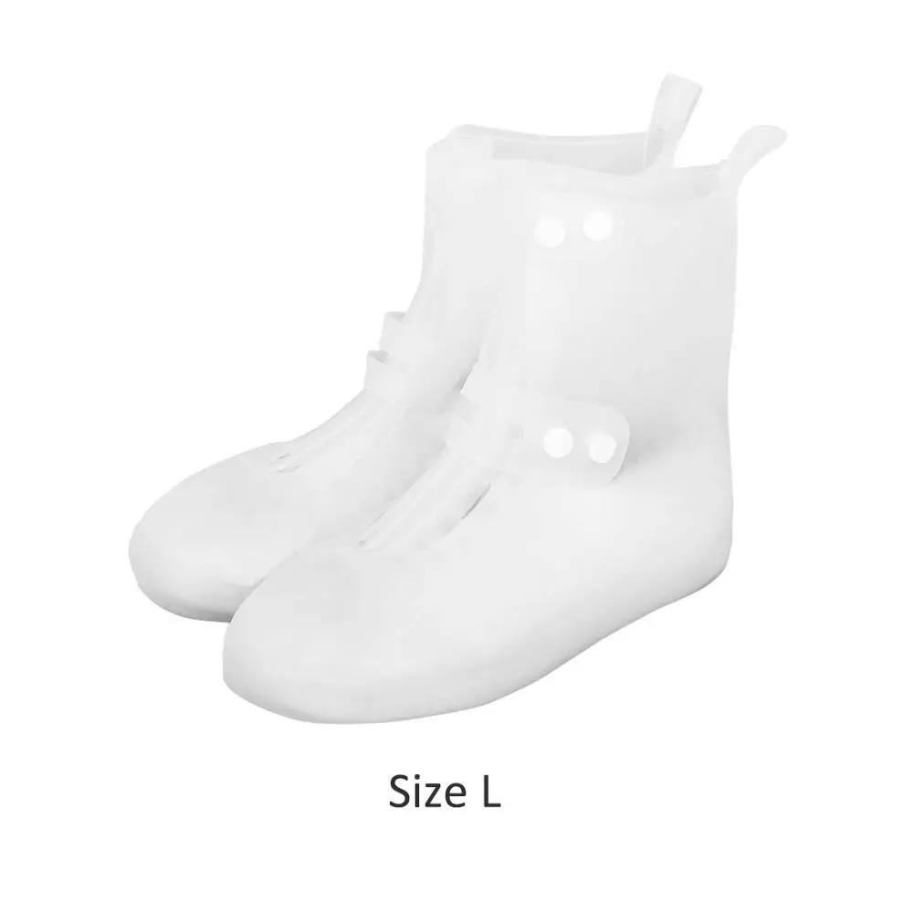 Size L Xiaomi Zaofeng водонепроницаемые бахилы прочный нескользящий моющийся силиконовый резиновые сапоги портативный многоразовый Пешие прогулки на открытом воздухе - Цвет: Size L
