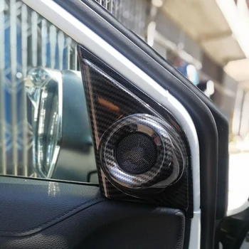 

ABS Plastic For Honda CR-V CRV 2017 2018 Interior Door Triangle Stereo Speaker Frame Cover Trim Car styling auto accessories