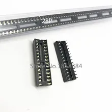 50 шт. 28pin DIP ИС адаптер припоя Тип 28 pin узкий корпус