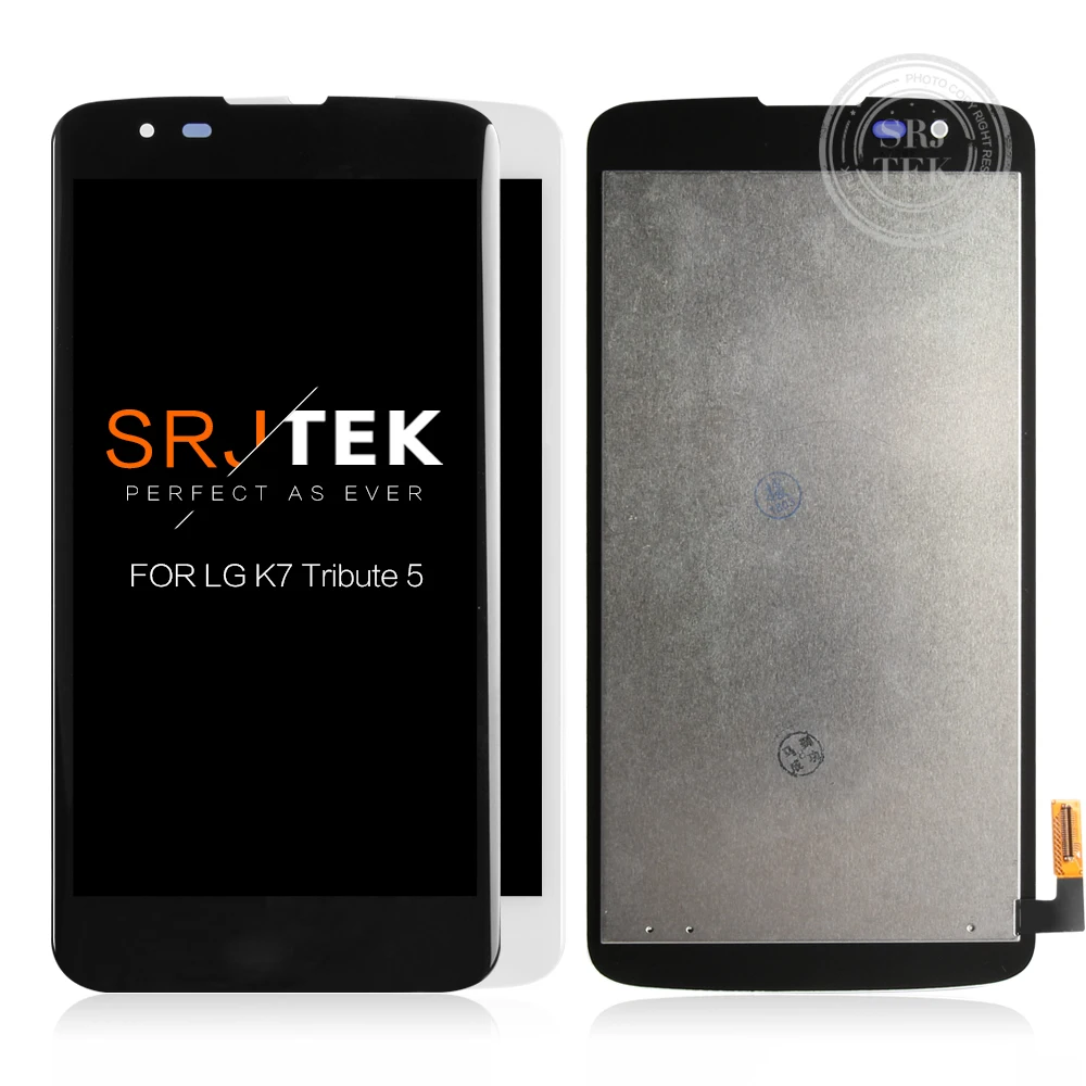

100% Tested For LG K7 LCD Display Tribute 5 Touch Screen Digitizer Replacement Parts LS665 LS675 MS330 For LG K7 Sensor Display