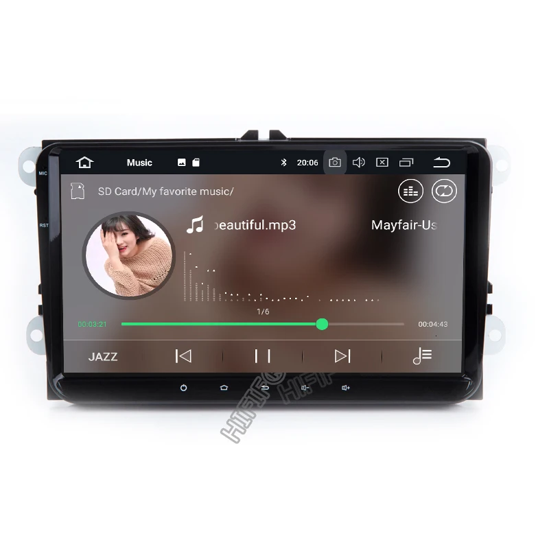 2 Din Android 9 автомобильный мультимидийный навигатор навигация для Amarok Фольксваген VW Passat B6 golf 56 Skoda Octavia 2 Superb 2 Seat Leon radio