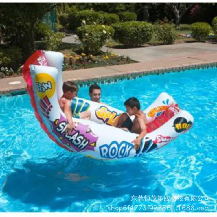 

Factory Direct Selling Environmentally Friendly PVC Inflatable Double Water Arch Bridge Floating Row Multi-seat Water Floating B