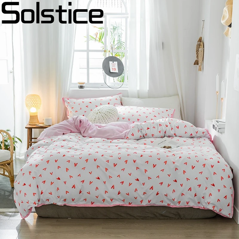 Solstice домашний текстиль Модный мягкий реактивный принт плед сухой дышащий алоэ хлопок простыня пододеяльник наволочка чехол постельные принадлежности