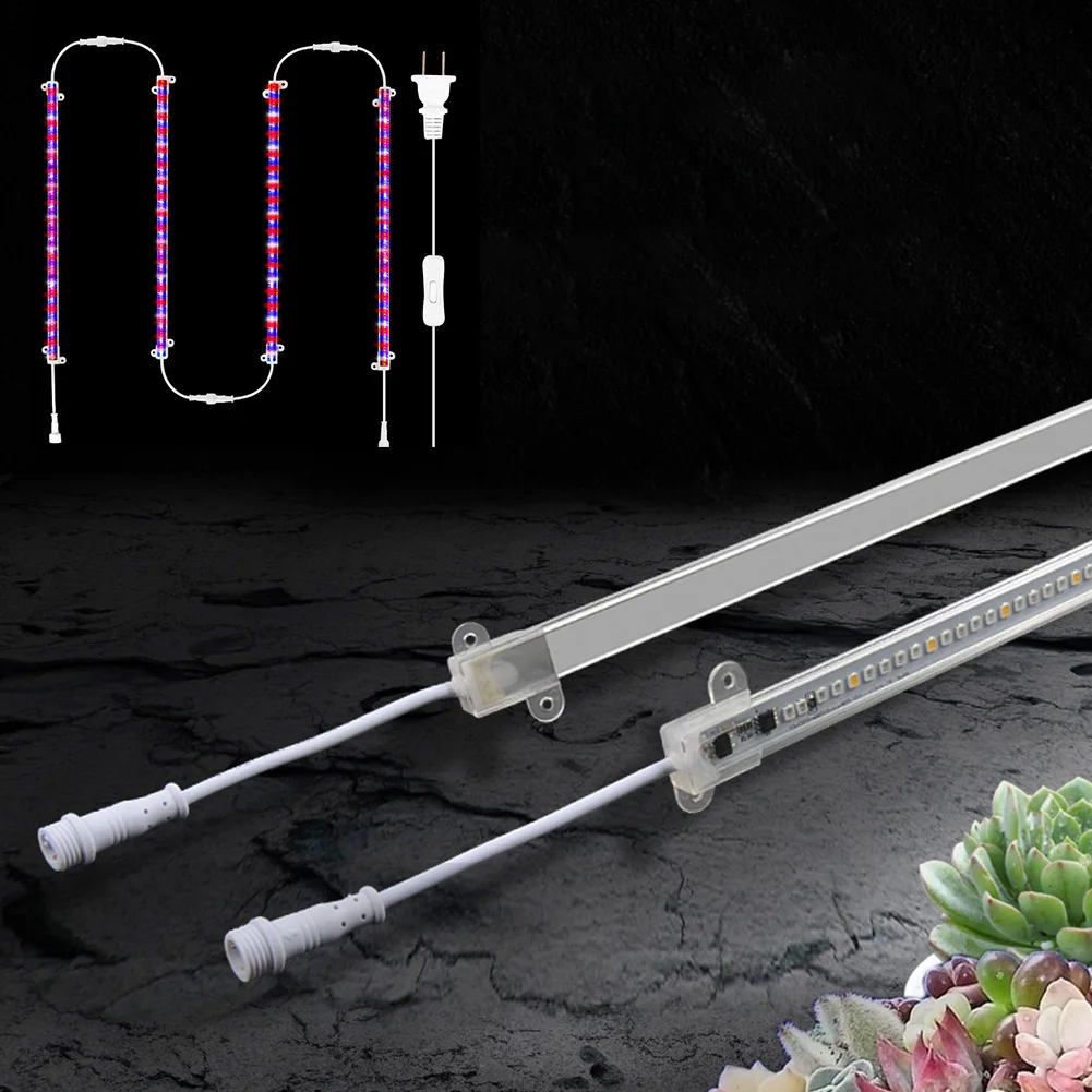 

6 Pcs/set 45w Bonsai Bright Waterproof Aquarium Electricity Saving Garden Hydroponic Greenhouse Led Grow Light Strips Plants
